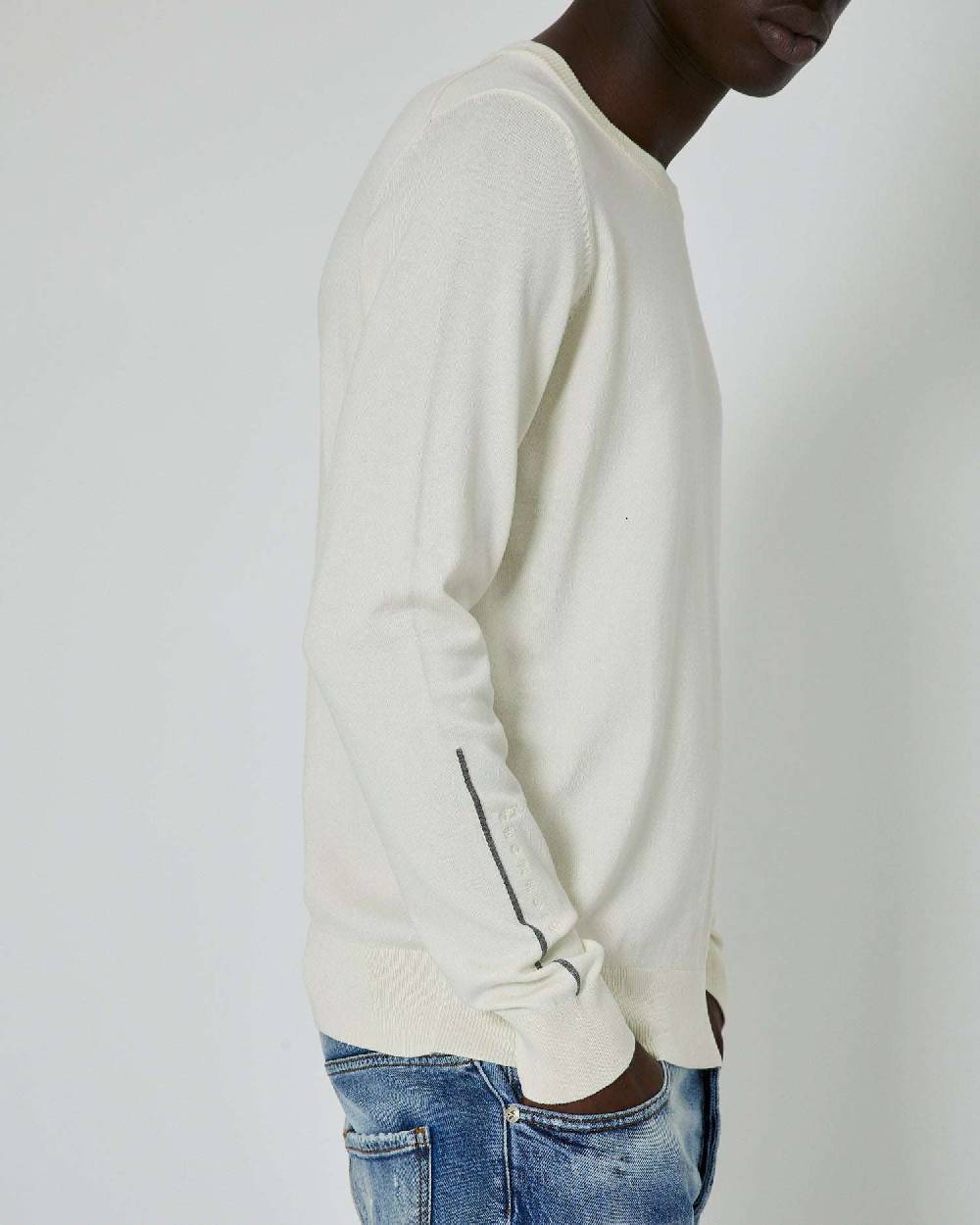John Richmond Maglia con bordi a contrasto Outlet