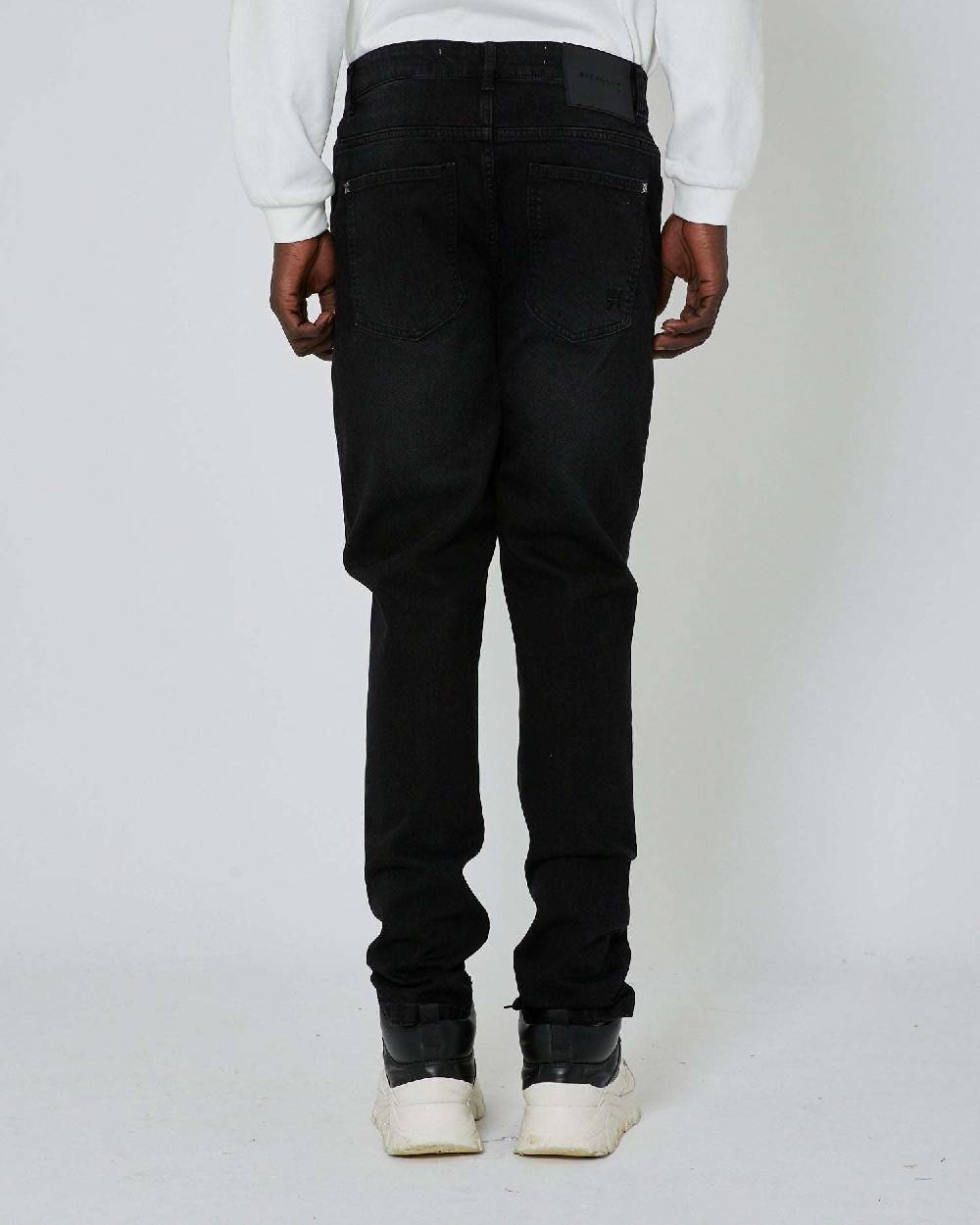 John Richmond Jeans slim fit con etichetta metallica sul davanti Vendite Flash