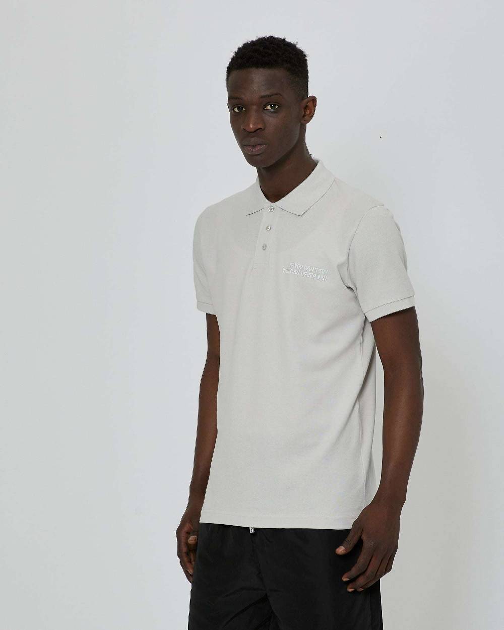 John Richmond Polo con stampa sul davanti Moda