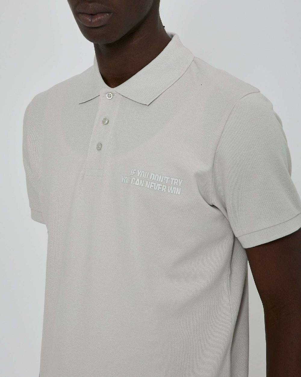 John Richmond Polo con stampa sul davanti Moda