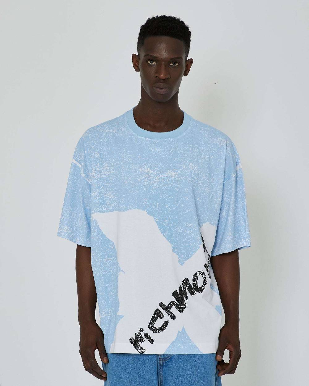 John Richmond T-shirt regular con stampa sul davanti Italia