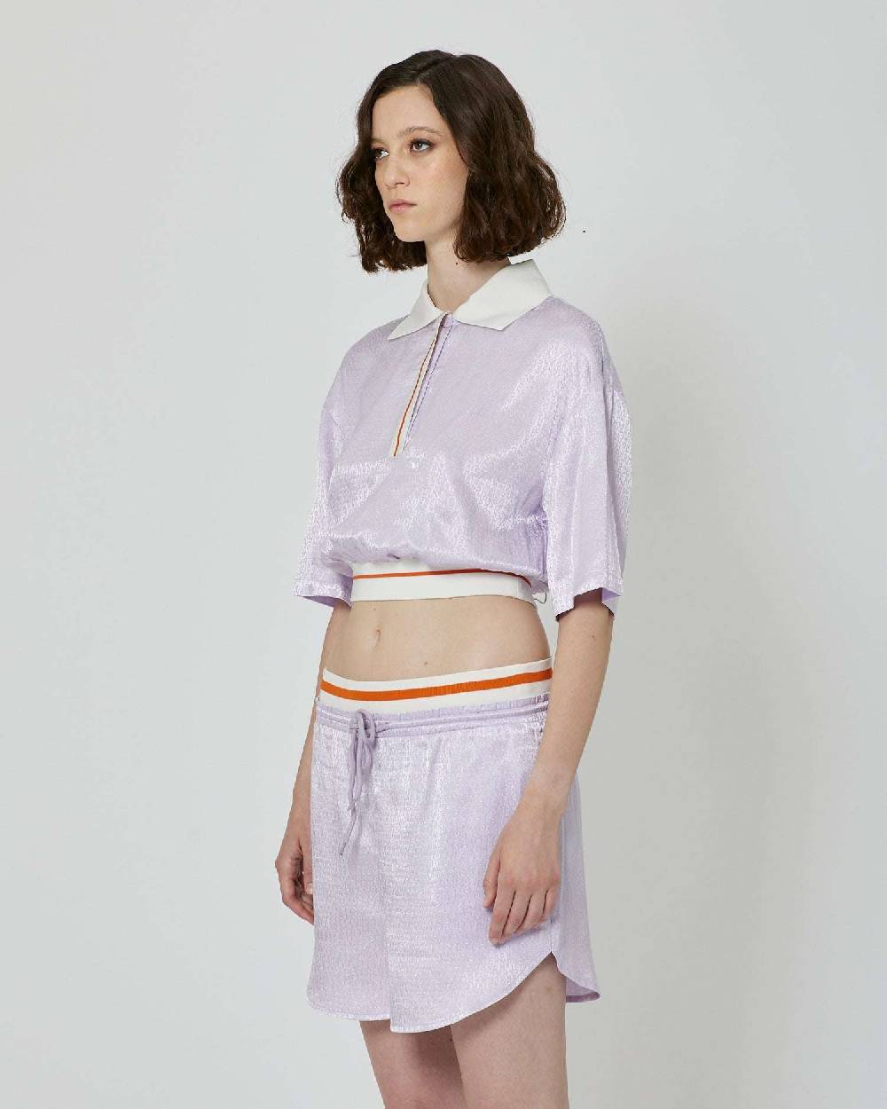 John Richmond Maglia in polo con logo tone sur tone Promozione