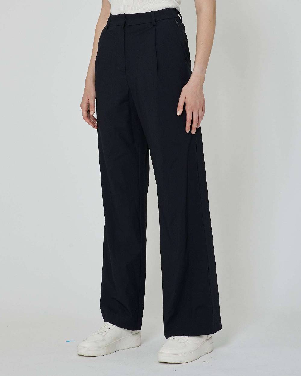 John Richmond Pantaloni dritti con etichetta logata Presa