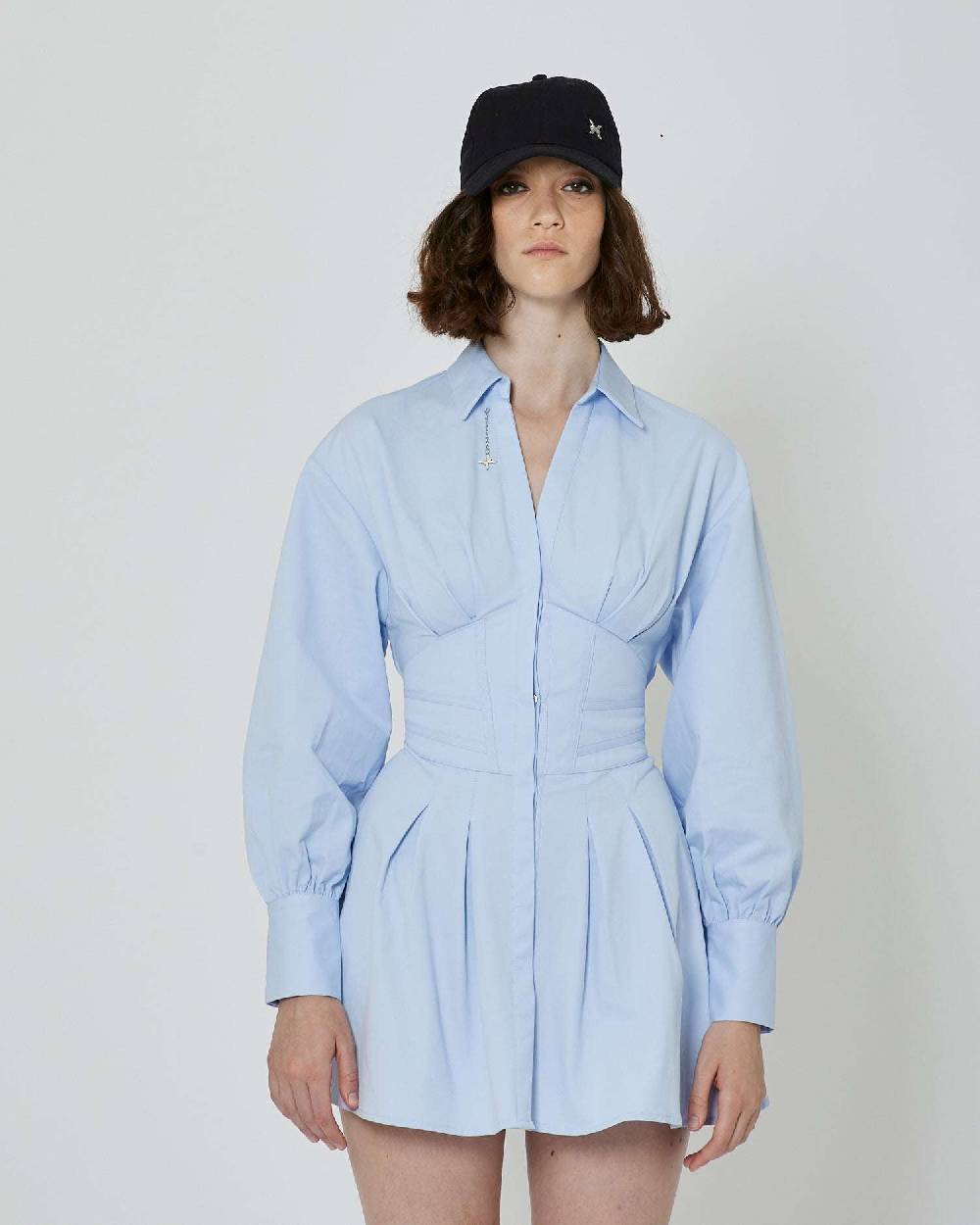 John Richmond Chemisier corto cut out Offerta