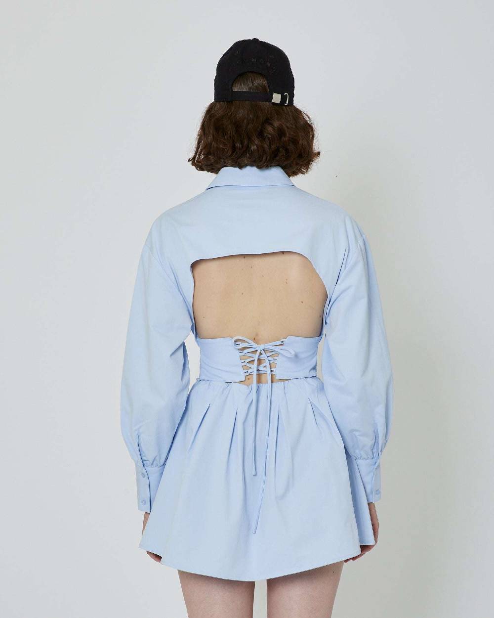 John Richmond Chemisier corto cut out Offerta