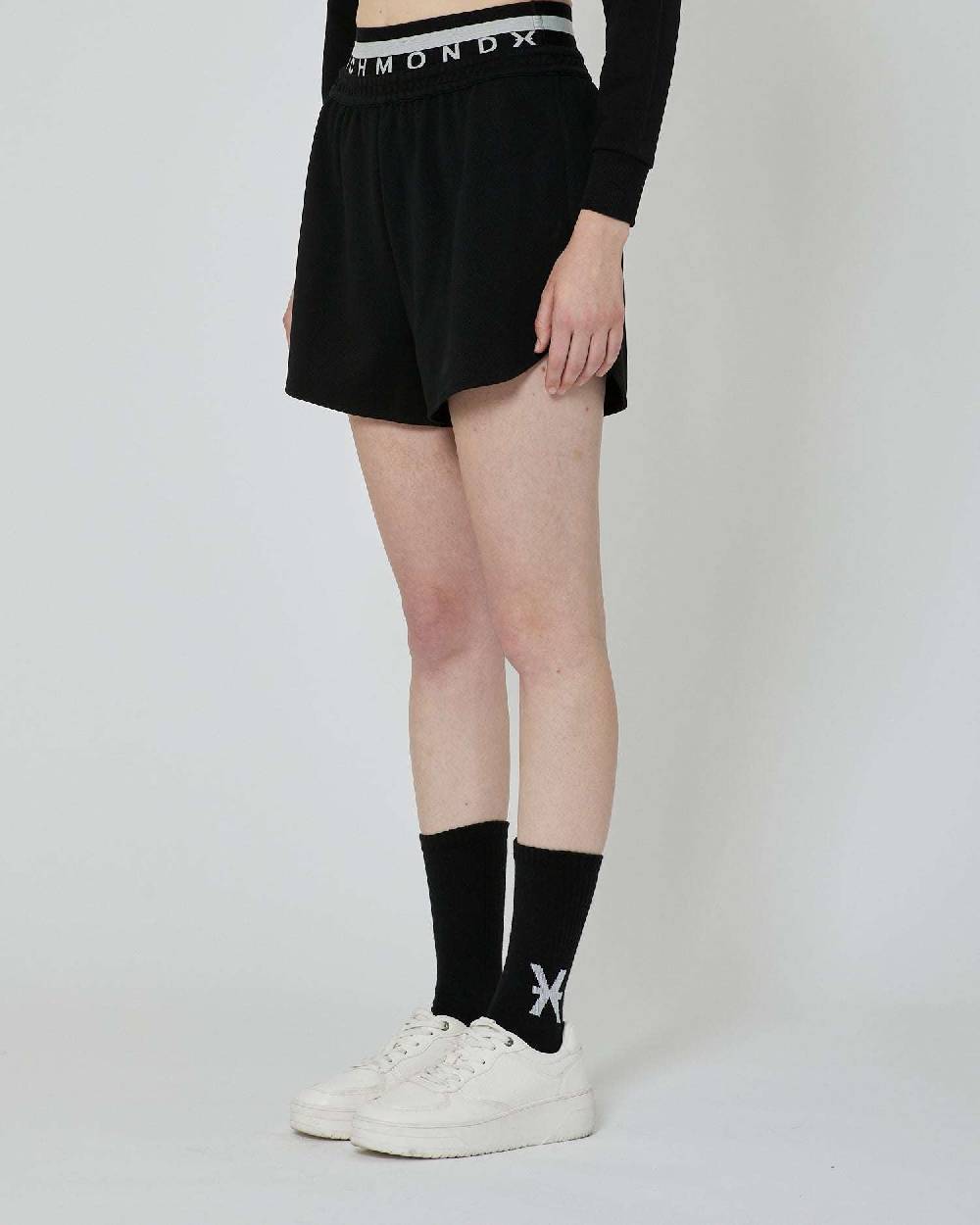 John Richmond Shorts sportivo con logo Saldi
