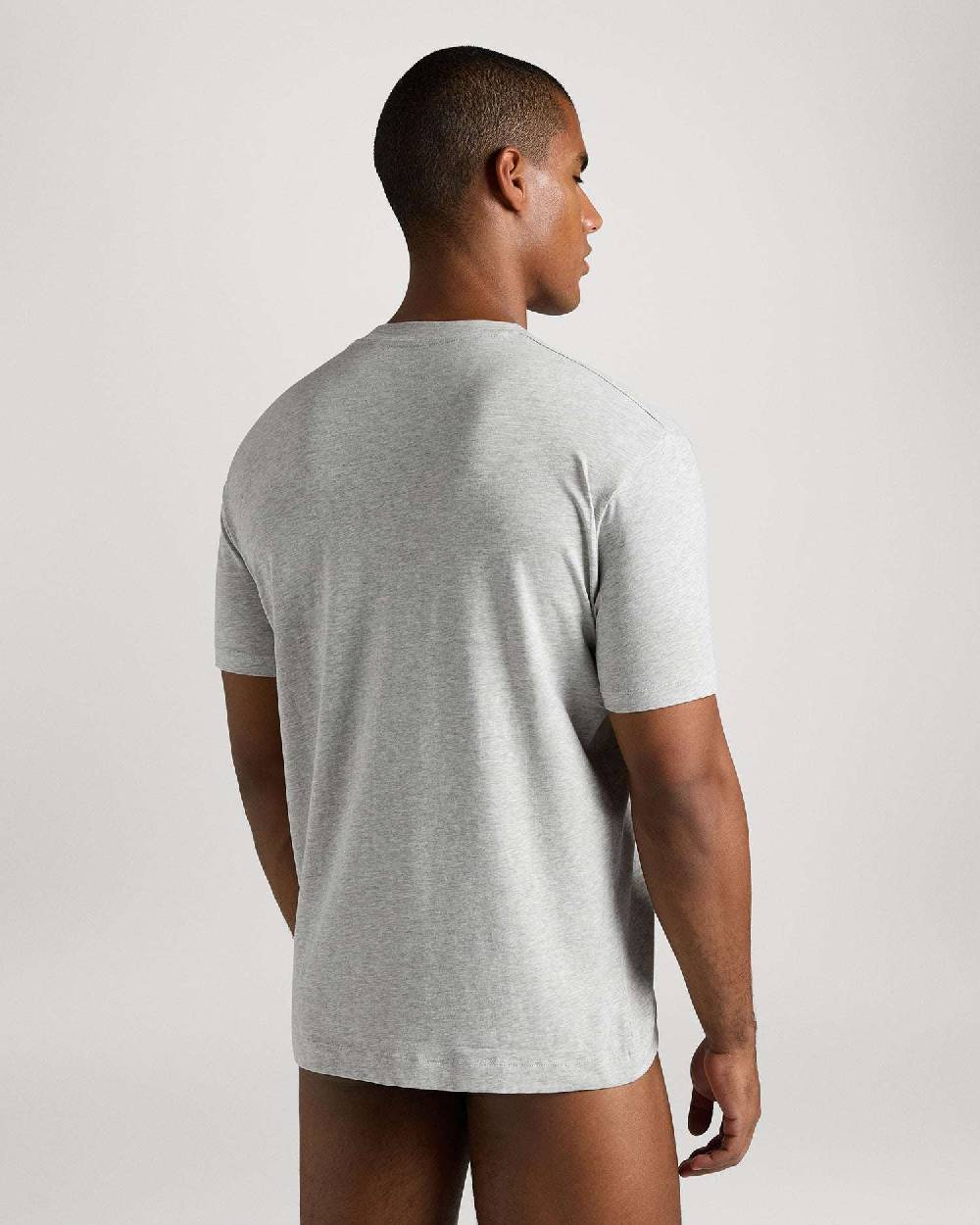 Richmondunderwear T-shirt regular con logo a contrasto Vendita Calda