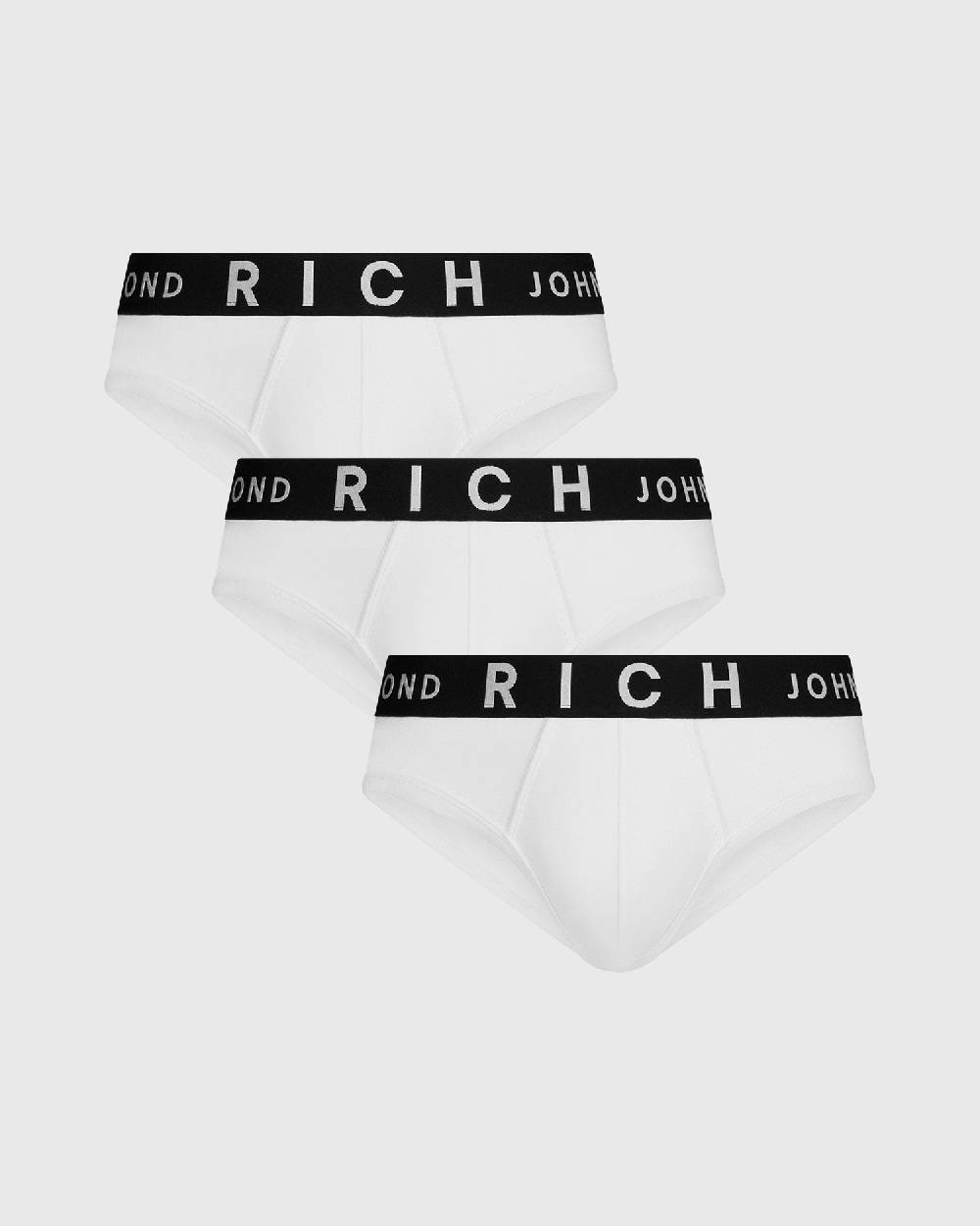 Richmondunderwear Tripack slip vita bassa in cotone pettinato Pezzi Unici