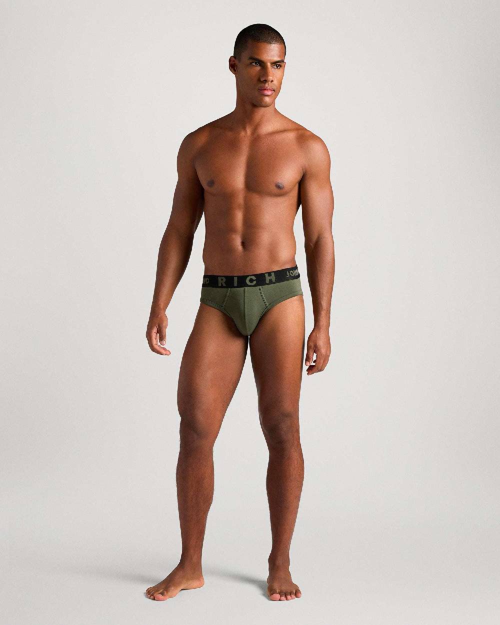 Richmondunderwear Tripack slip vita bassa in cotone pettinato Pezzi Unici