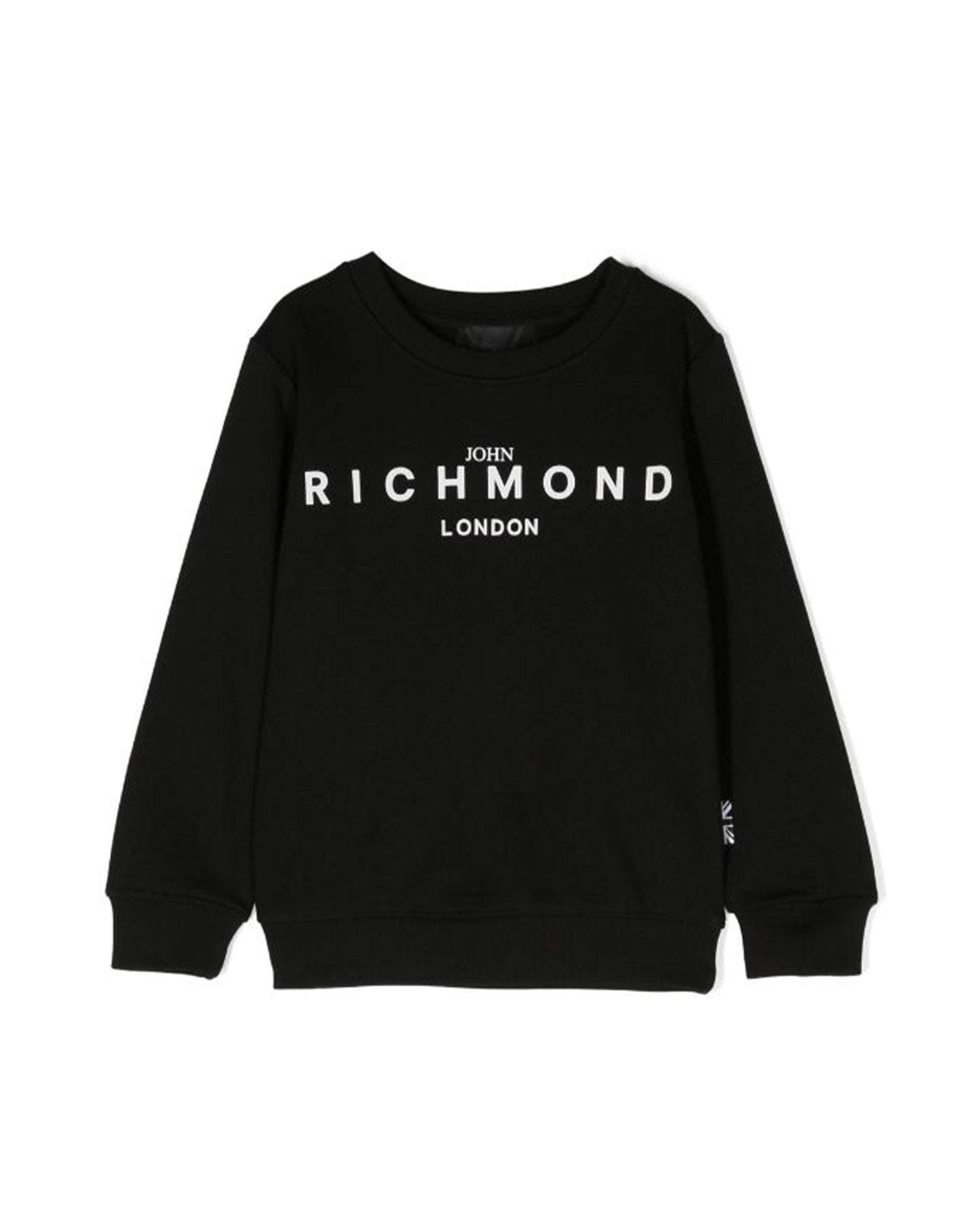 John Richmond kids Felpa con logo sul davanti Negozi Online