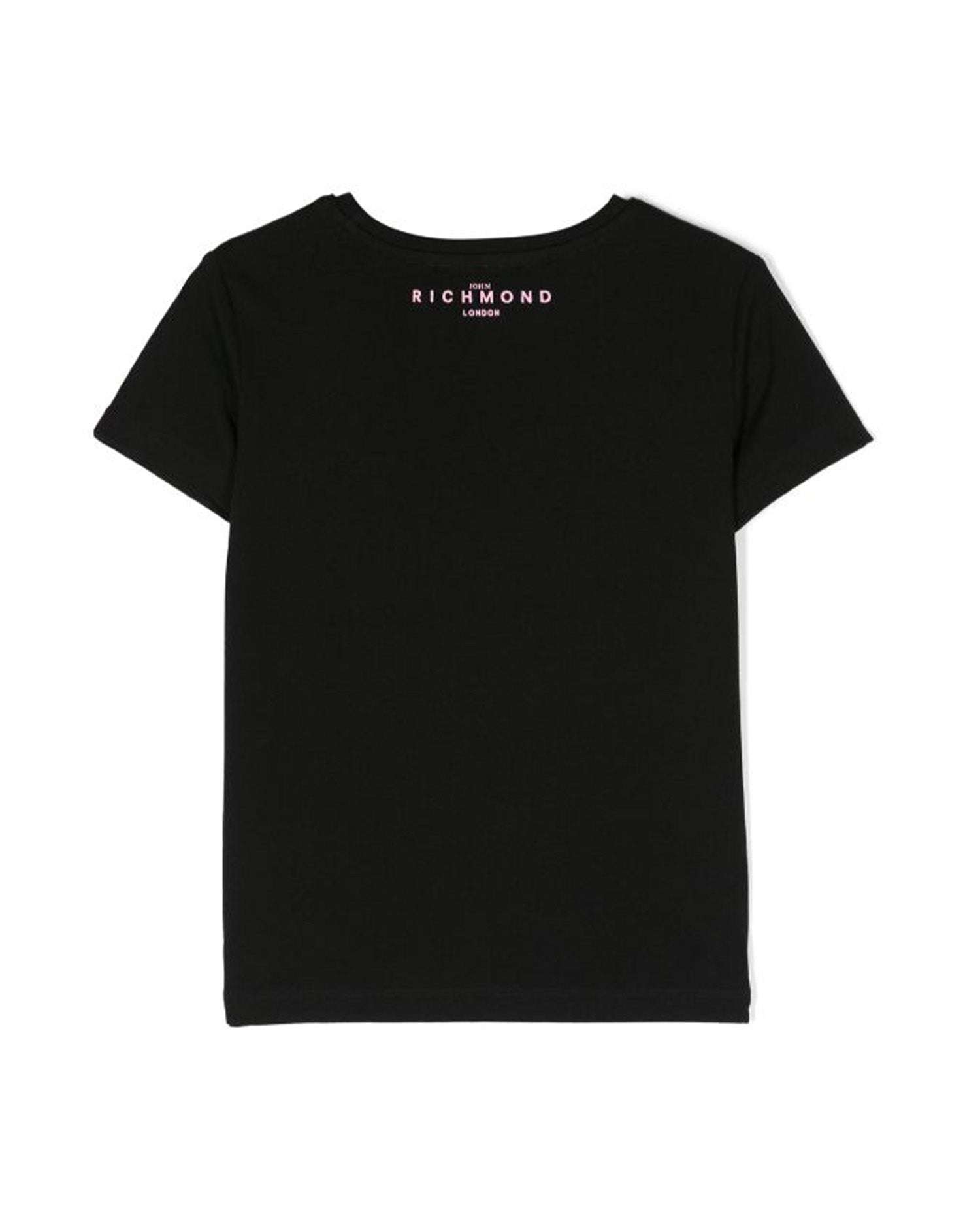 John Richmond kids T-shirt con logo sul davanti Affare Del Giorno