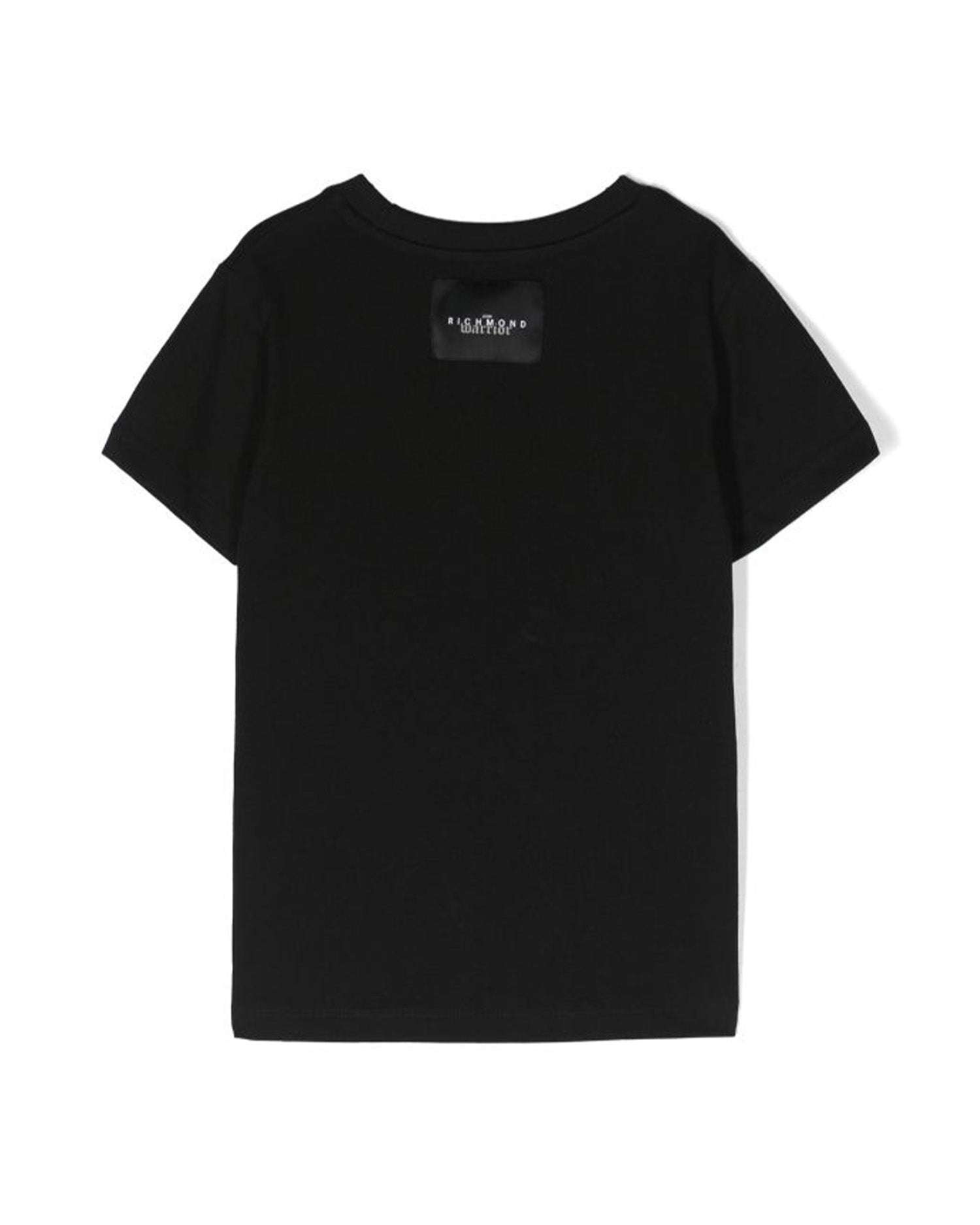 John Richmond kids T-shirt con logo sul davanti Offerta
