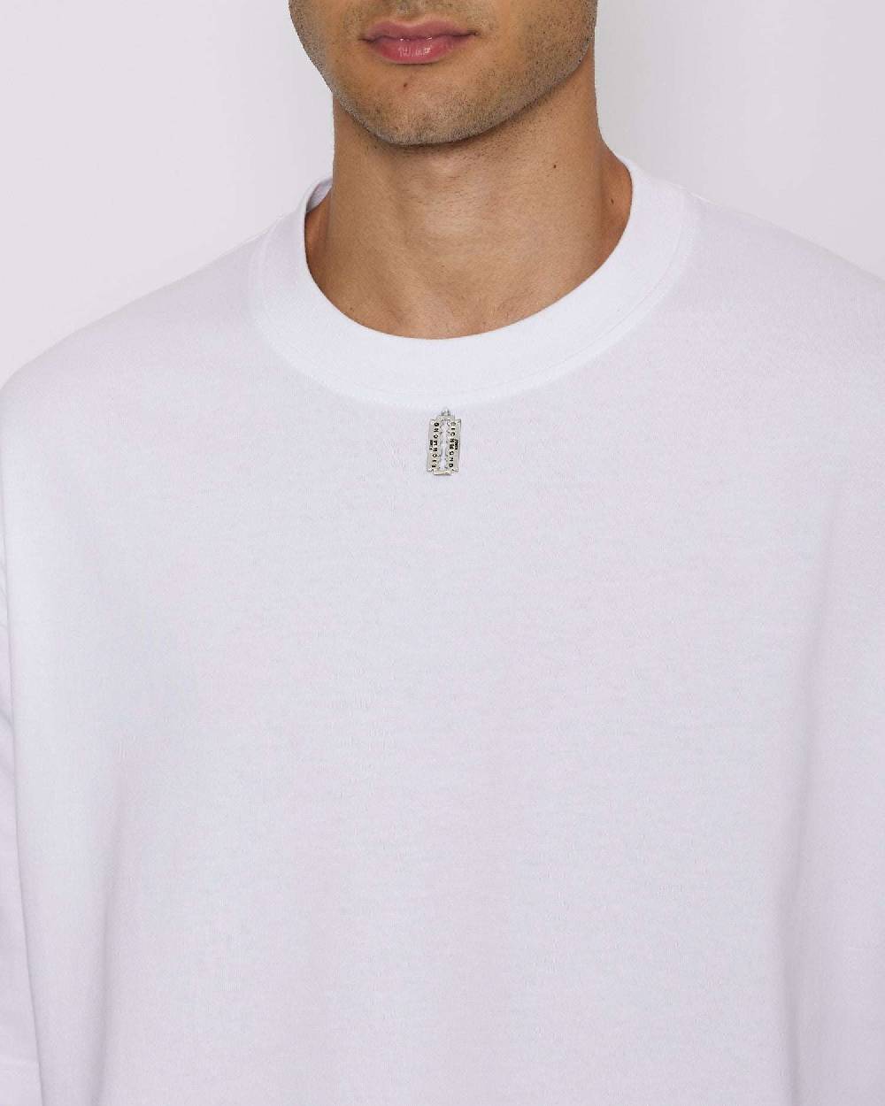 John Richmond T-shirt over con logo sul davanti Affare Del Giorno