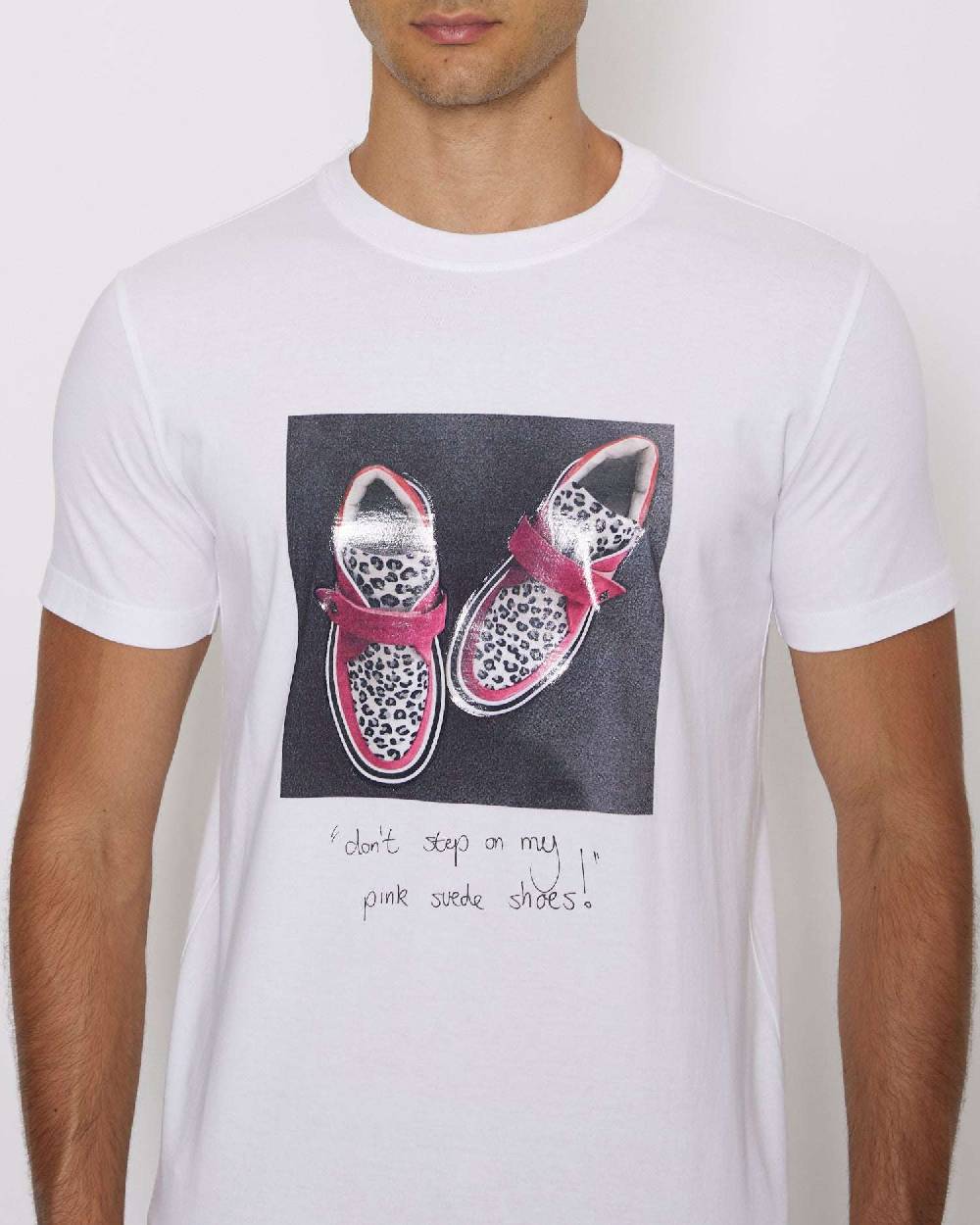 John Richmond T-shirt con grafica sul davanti Prezzo Ridotto