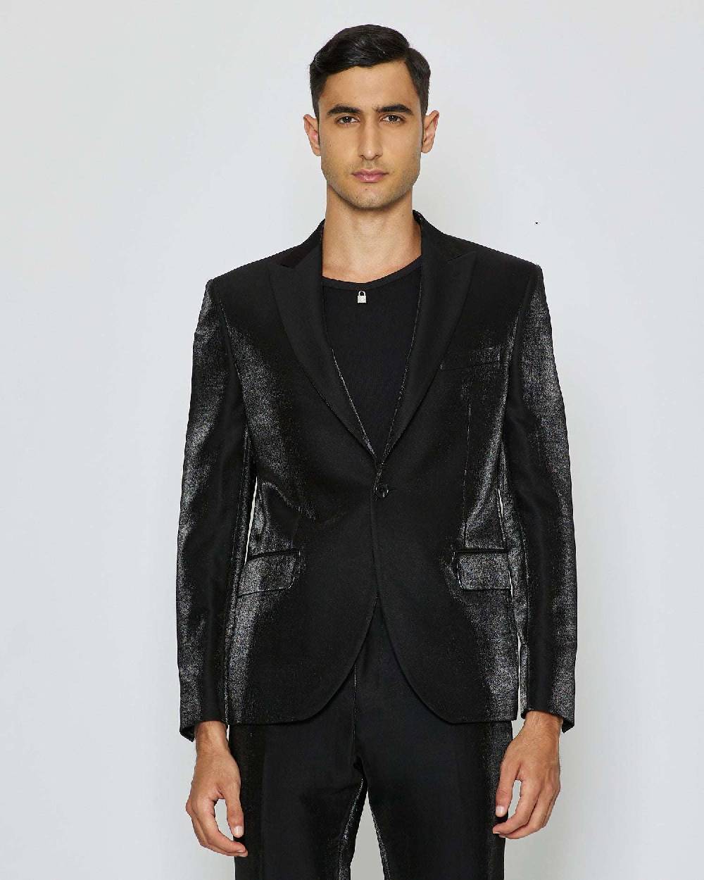 John Richmond Blazer monopetto con tasche a filetto Novità