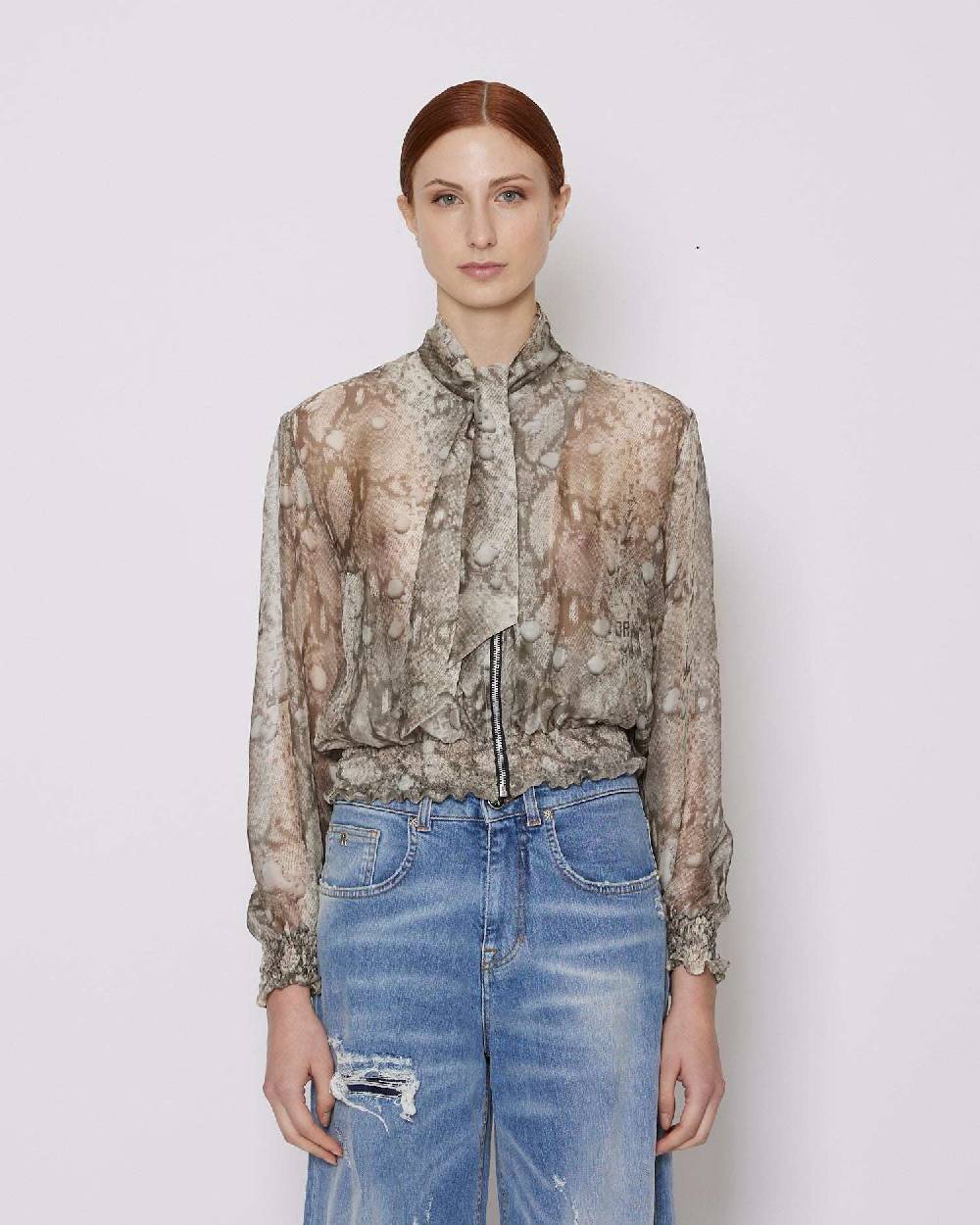 John Richmond Giacca con zip frontale In Saldo
