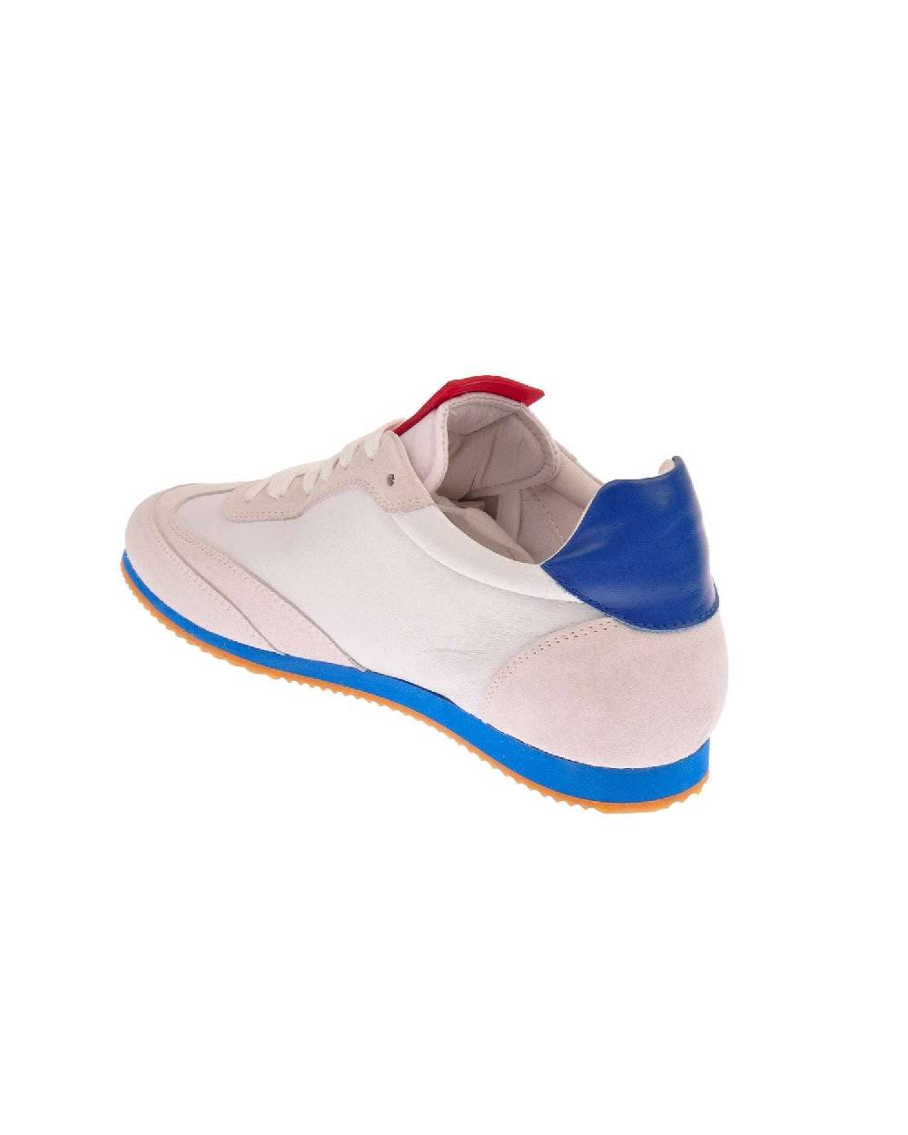 John Richmond Sneakers tricolor con logo JR laterale Italy