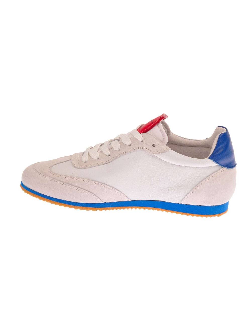 John Richmond Sneakers tricolor con logo JR laterale Italy