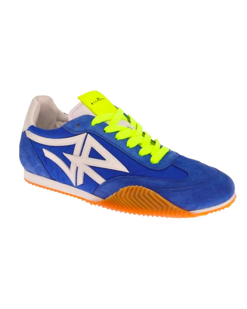 John Richmond Sneakers tricolor con logo laterale Italia