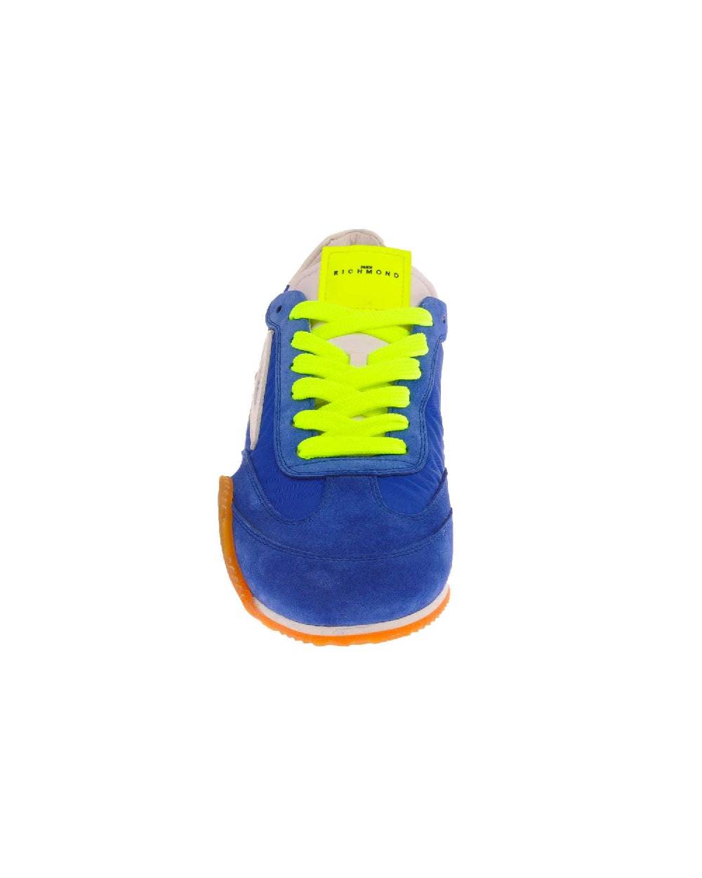 John Richmond Sneakers tricolor con logo laterale Italia