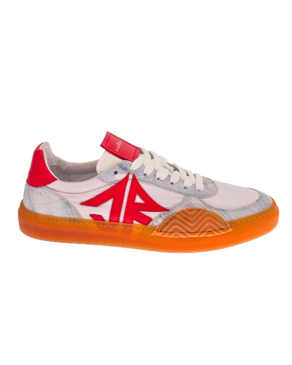 John Richmond Sneakers tricolor con logo laterale Nuovo