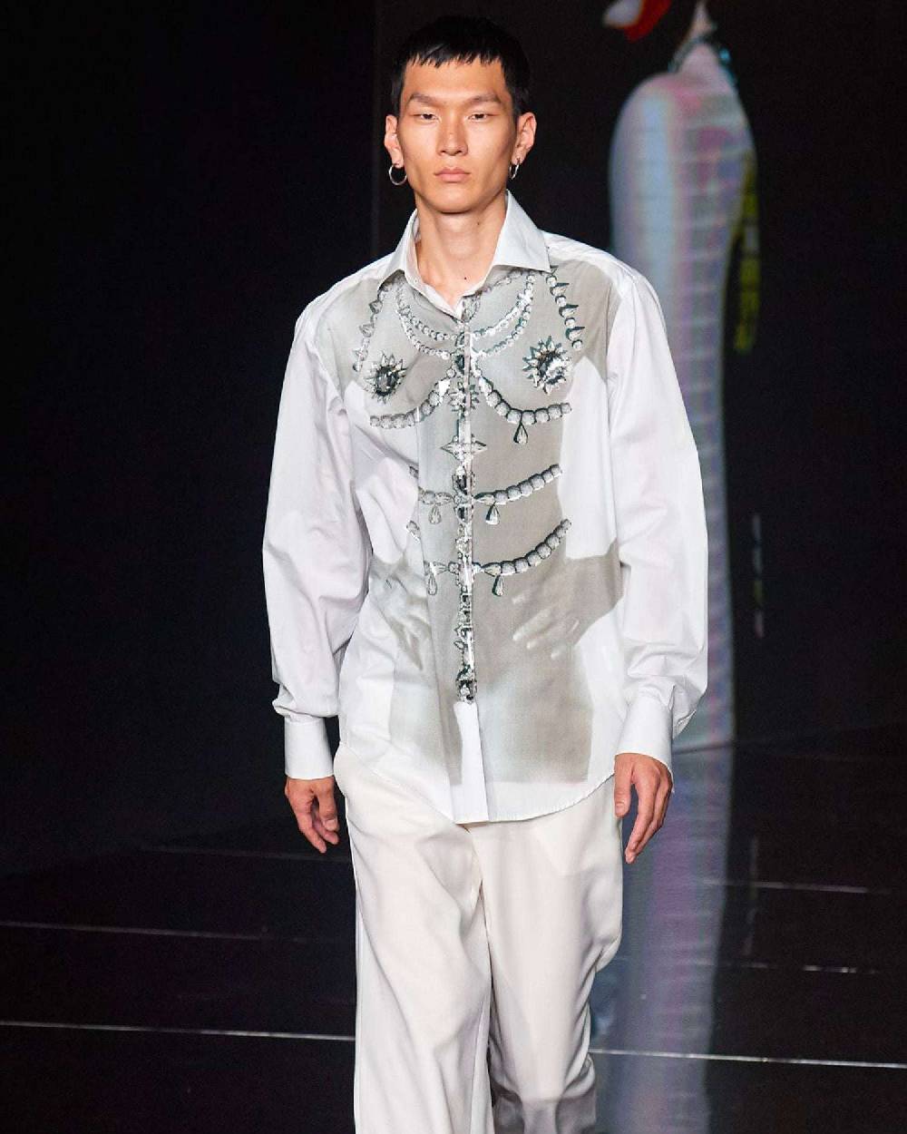John Richmond Camicia con applicazioni Sottocosto