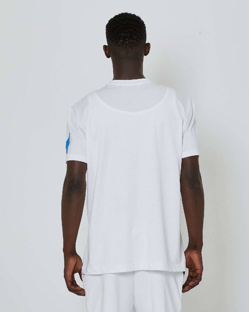 John Richmond T-shirt basic con logo applicato sulla manica Saldi