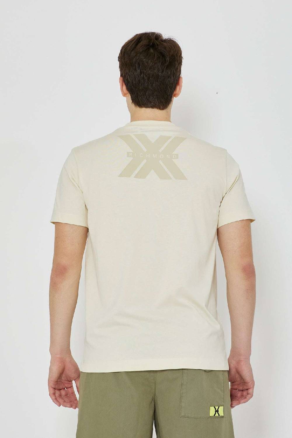 John Richmond T-shirt con logo applicato sul retro Negozio