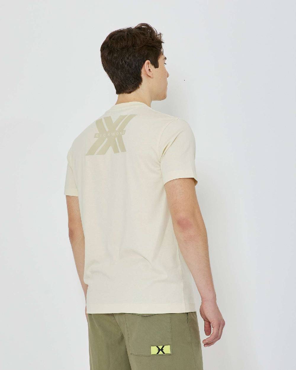 John Richmond T-shirt con logo applicato sul retro Negozio