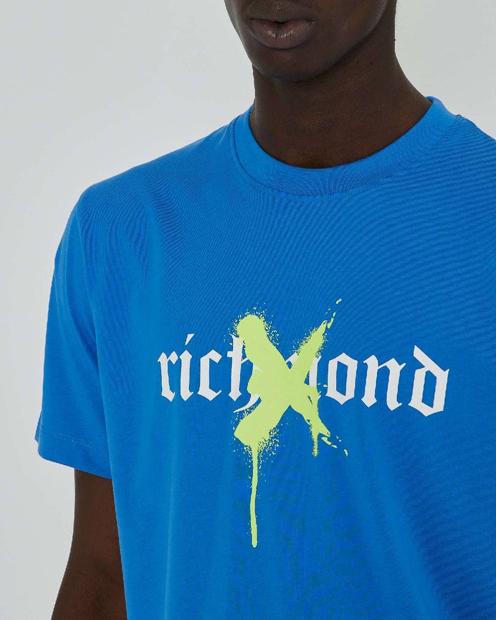 John Richmond T-shirt con grafica stampata sul davanti 2025