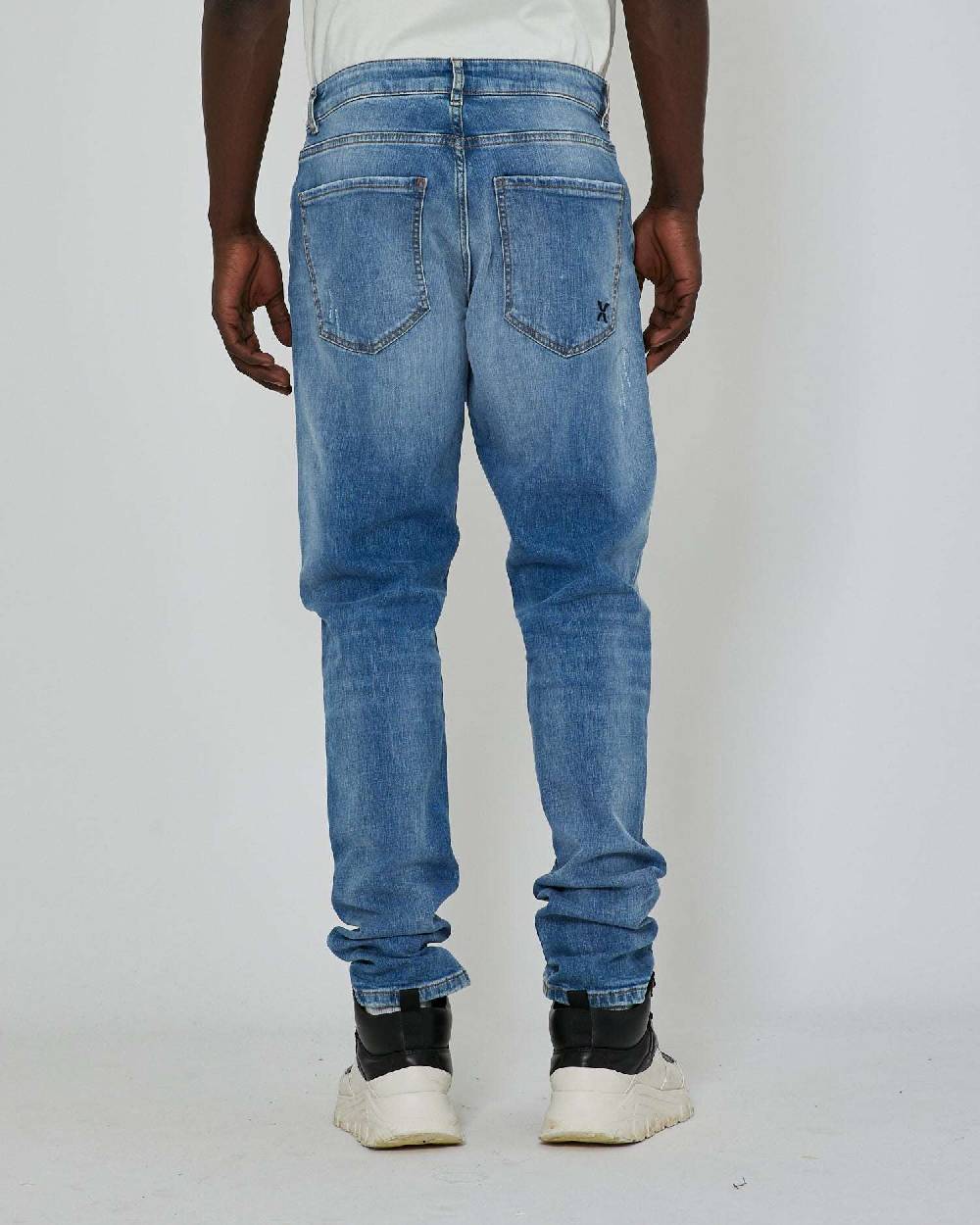 John Richmond Jeans slim con lavaggio bleaching Qualità