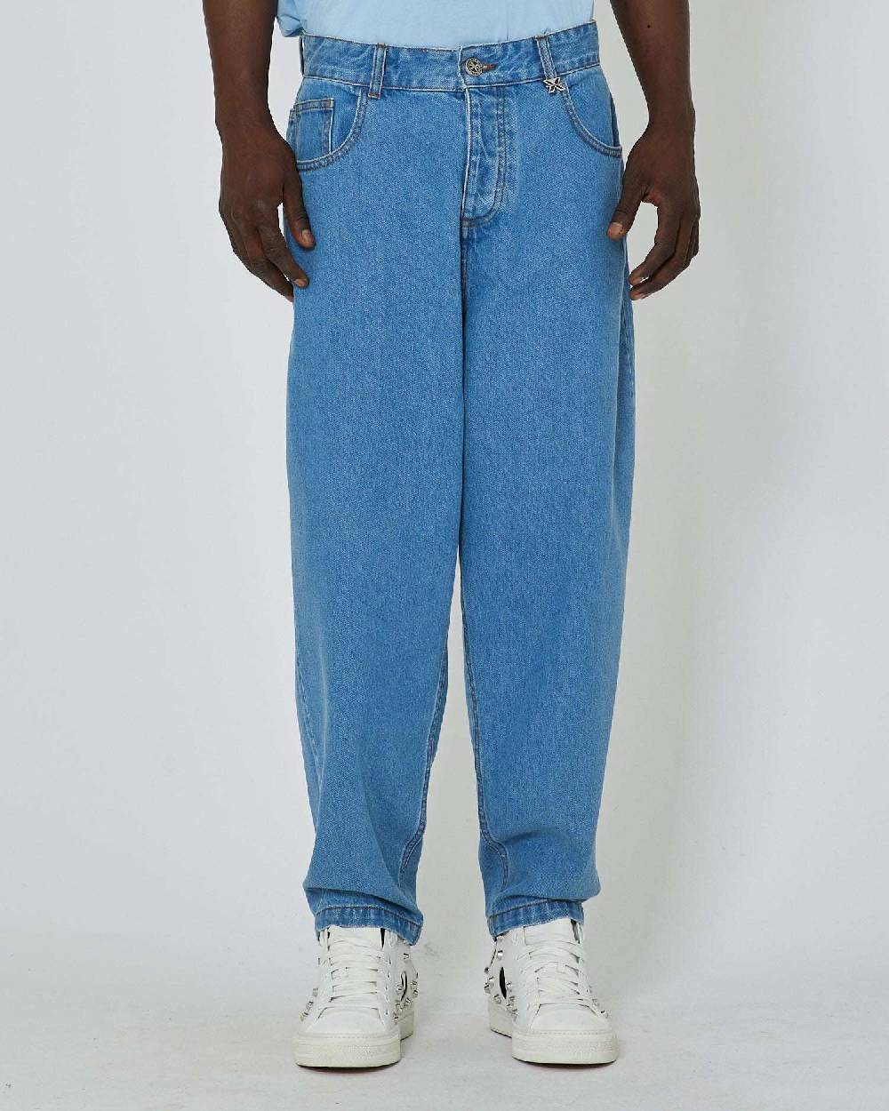 John Richmond Jeans over con logo ricamato sul retro Promozione