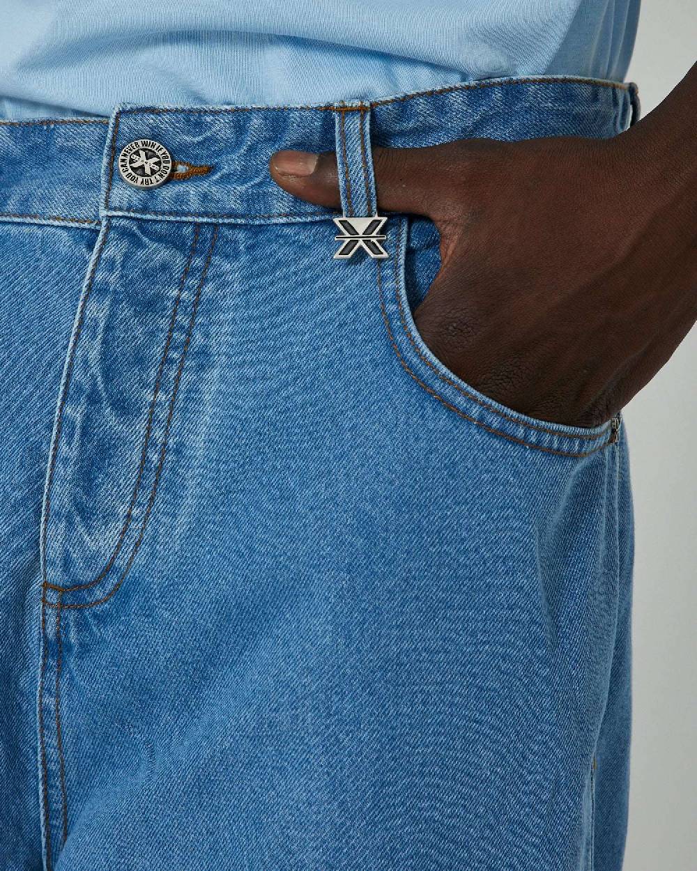 John Richmond Jeans over con logo ricamato sul retro Promozione