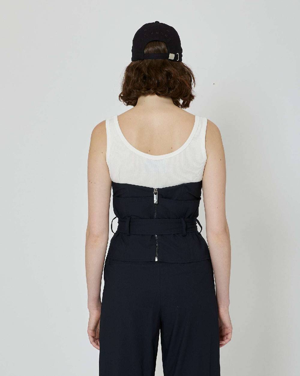 John Richmond Top a fascia con cintura Sconto