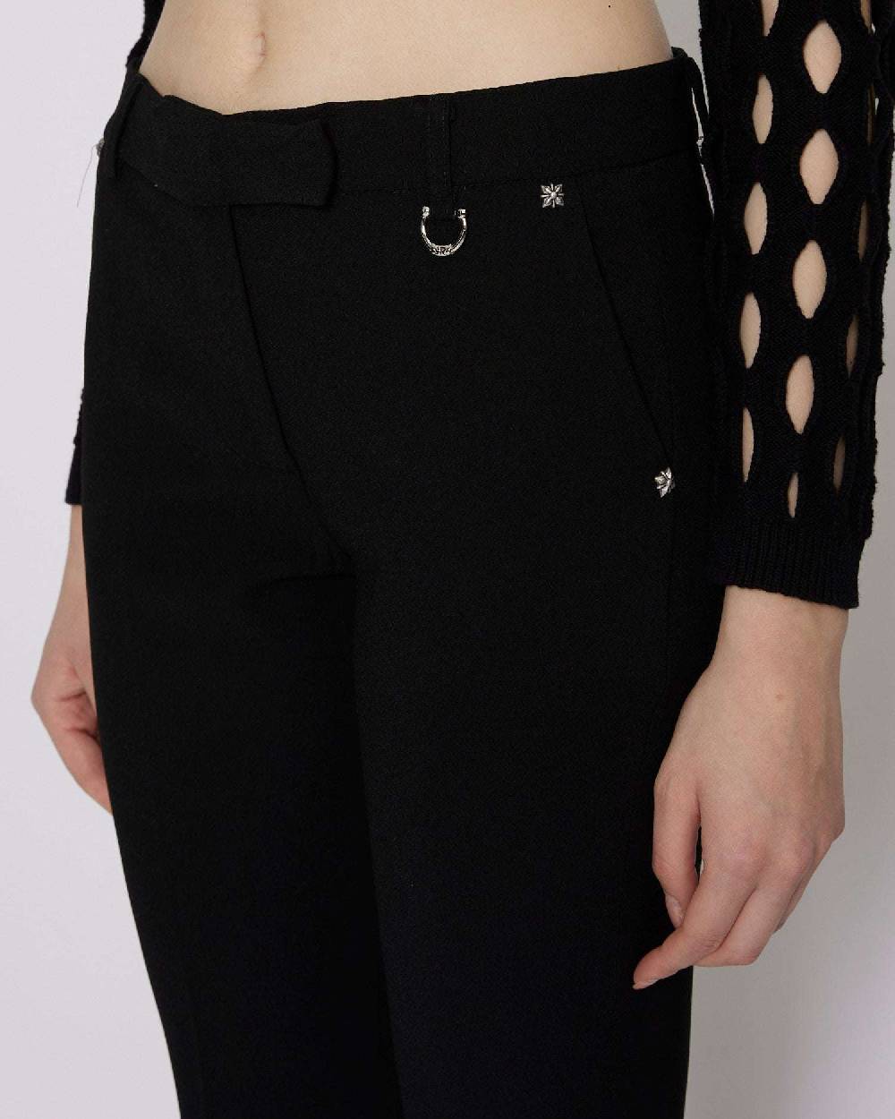 John Richmond Pantaloni mini flare Vendita Calda