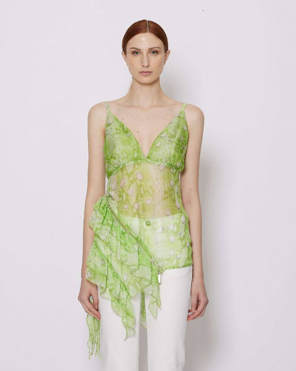 John Richmond Top con scollo a V Nuova