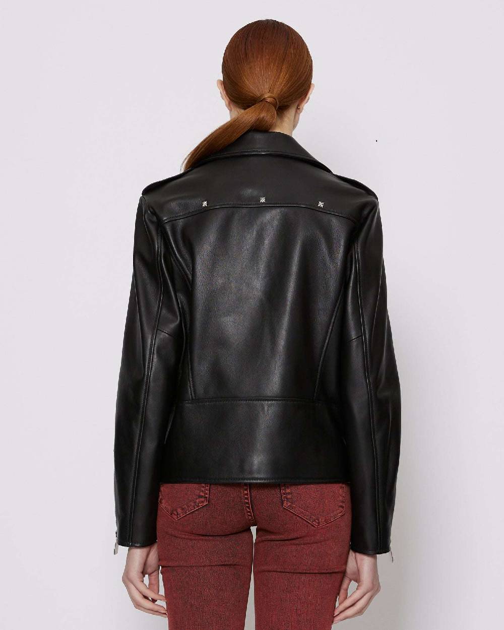 John Richmond Bomber genderless in 100% pelle Italia