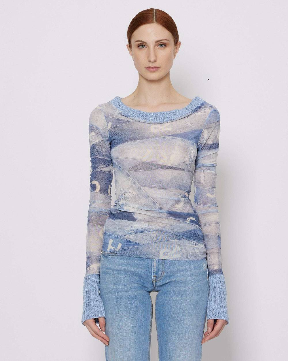 John Richmond Top in denim Qualità
