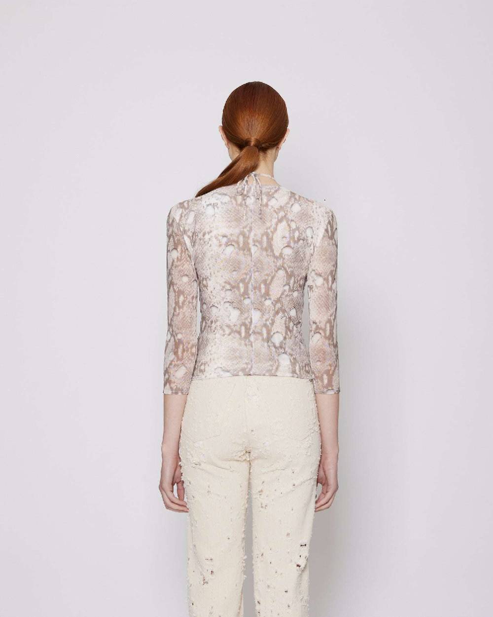 John Richmond Top con pattern Vendita