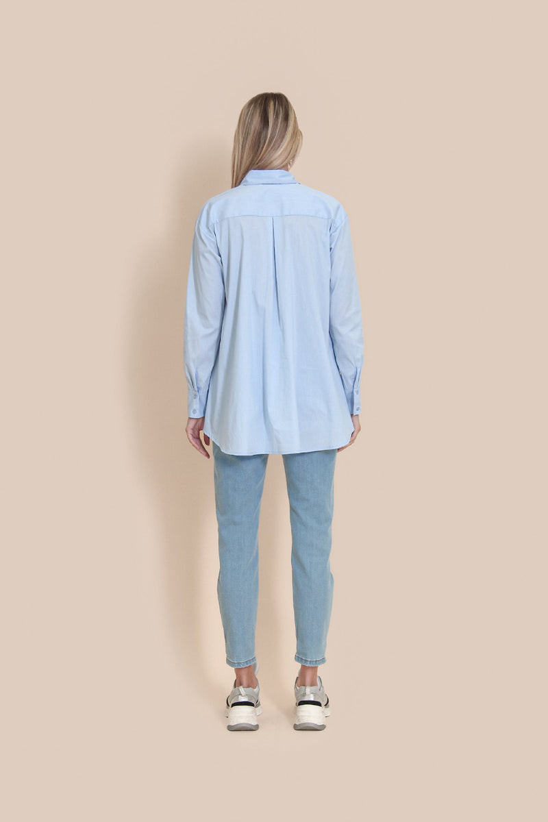 Le Streghe CAMICIA LAMINATA Saldi Di Fabbrica