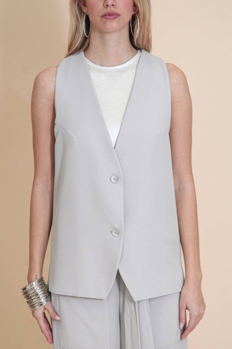 Le Streghe GILET FLUIDO Nuovo
