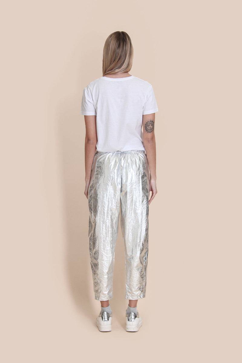 Le Streghe PANTALONE ARGENTO Negozi Online
