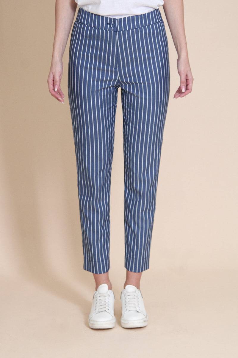 Le Streghe PANTALONE GESSATO Consegna Veloce