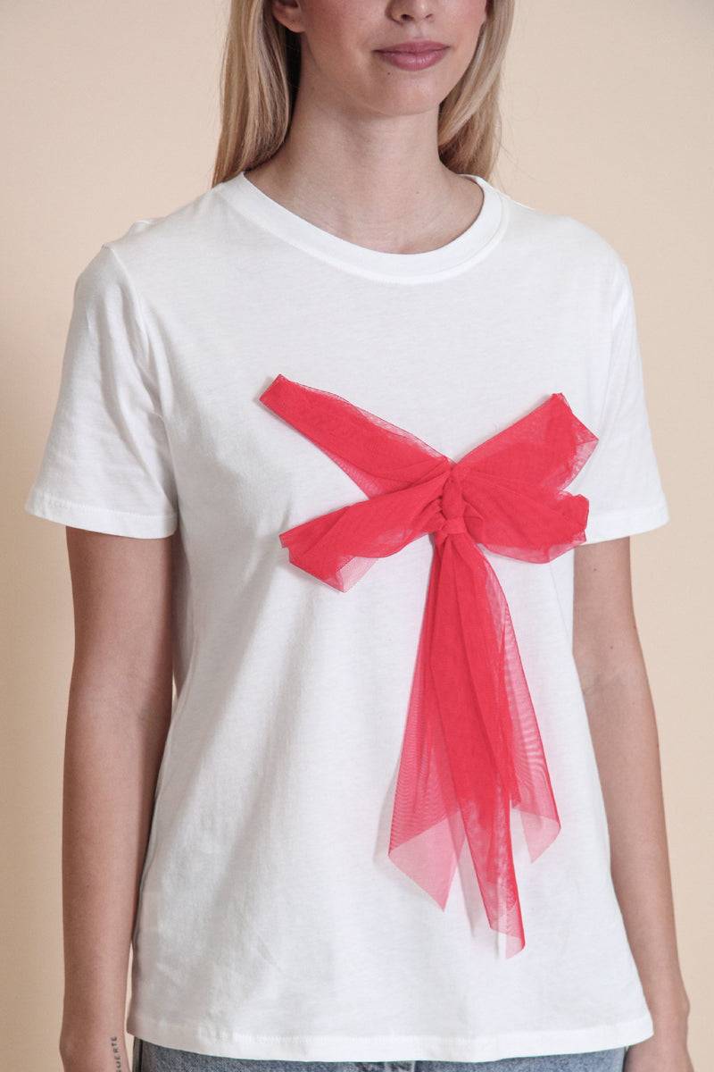 Le Streghe T-SHIRT FIOCCO Offerta
