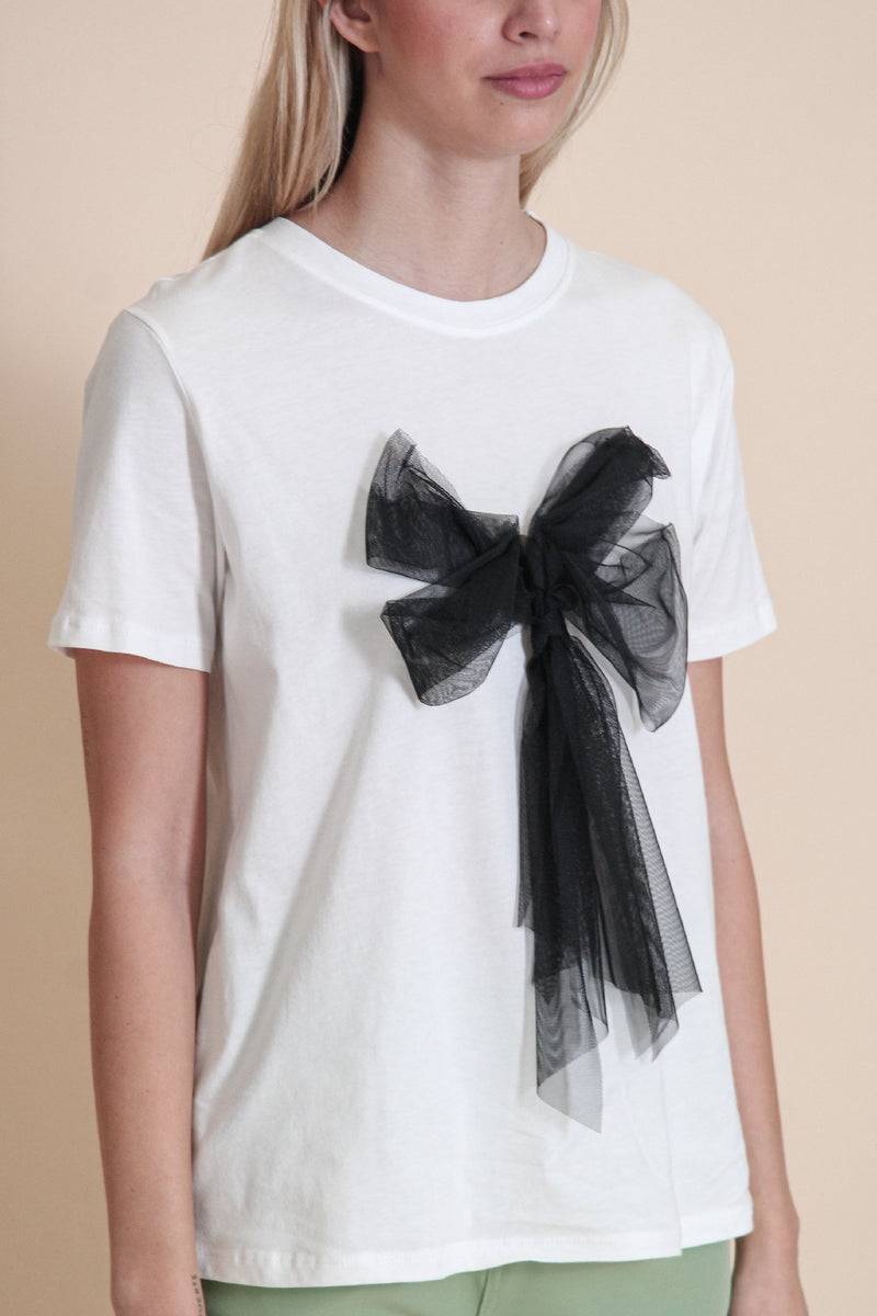 Le Streghe T-SHIRT FIOCCO Offerta