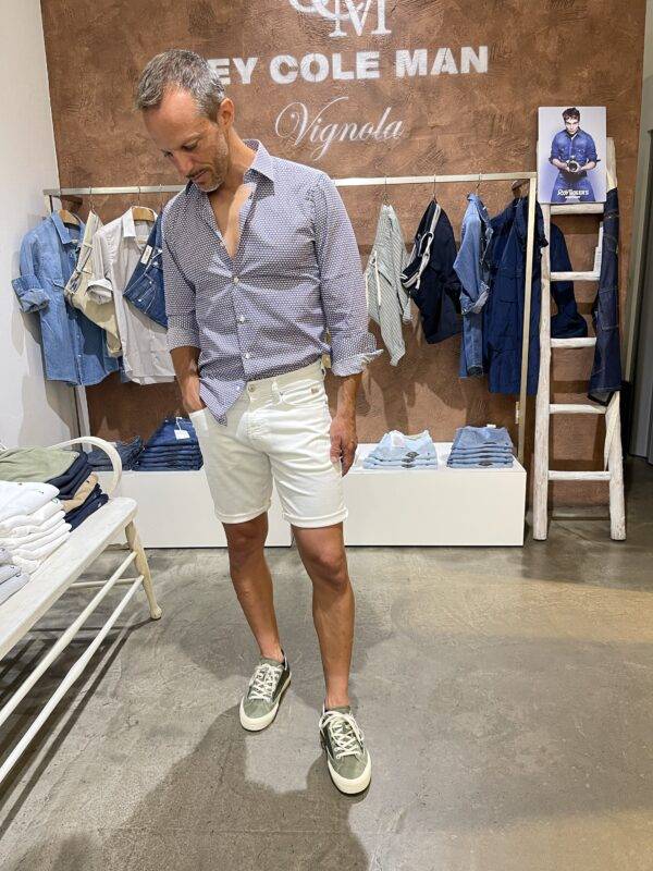 JCM Jey Coleman Camicia uomo slim fit fantasy Luca Argentieri Economico