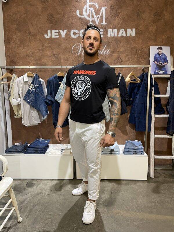 JCM Jey Coleman T-shirt unisex estiva con stampa CHT22 Outlet