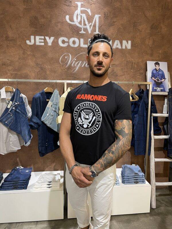 JCM Jey Coleman T-shirt unisex estiva con stampa CHT22 Outlet