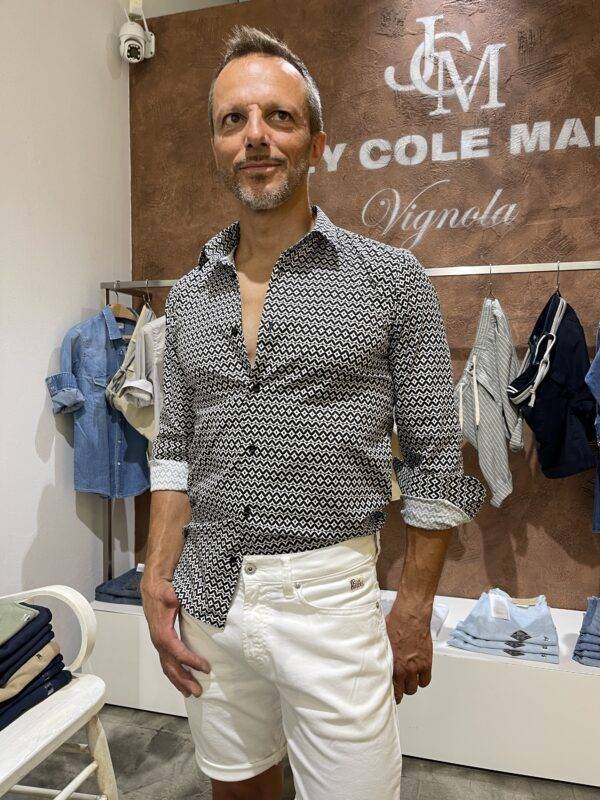 JCM Jey Coleman Camicia uomo fantasia Adb Offerte