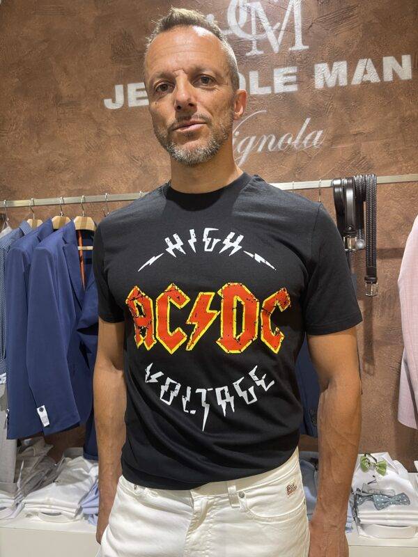 JCM Jey Coleman T-shirt uomo estiva con stampa Moda